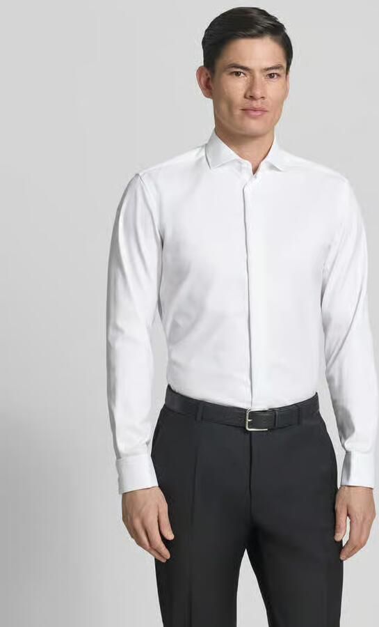 Eterna Overhemd met lange mouwen Slim fit NON IRON (strijkvrij) - Foto 9