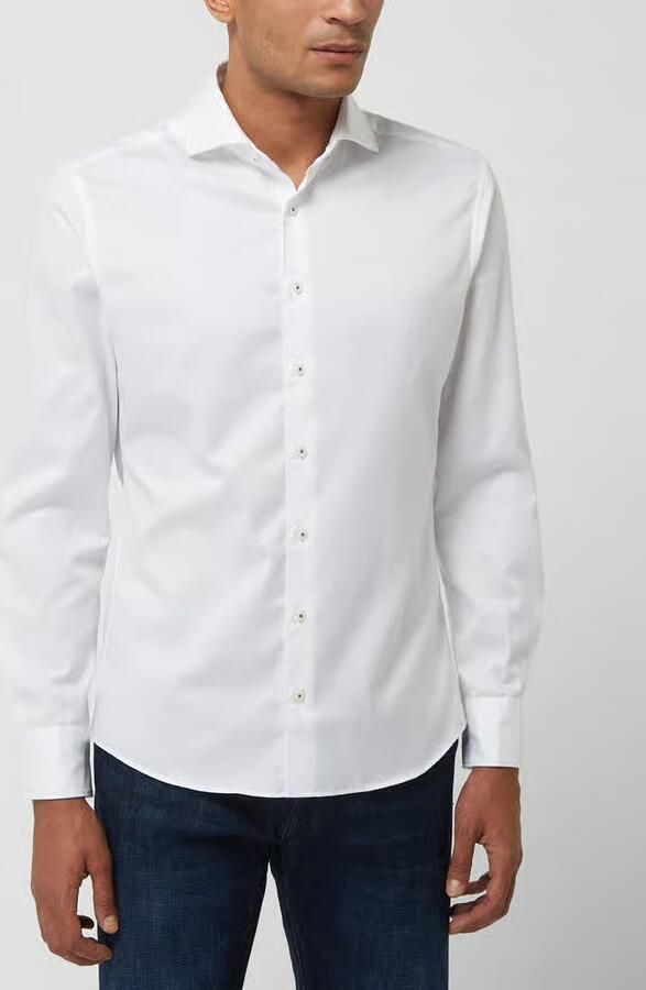 Eterna Overhemd met lange mouwen Slim fit EASY IRON (gemakkelijk te strijken) - Foto 8