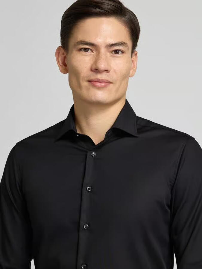 Eterna Overhemd met lange mouwen Slim fit NON IRON (strijkvrij) - Foto 2