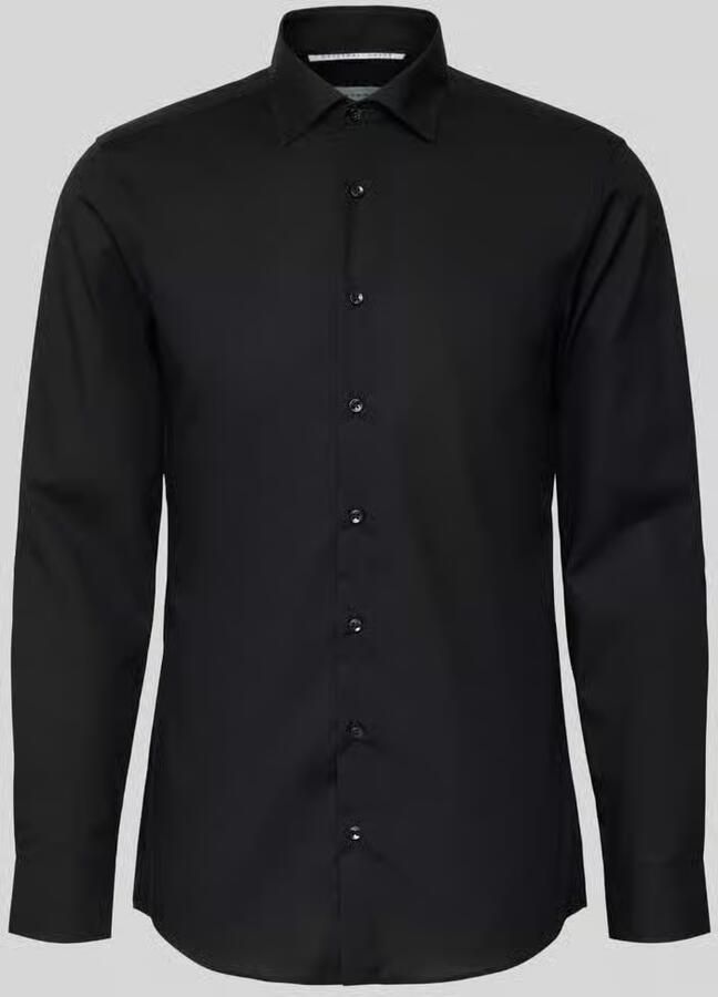 Eterna Overhemd met lange mouwen Slim fit NON IRON (strijkvrij)