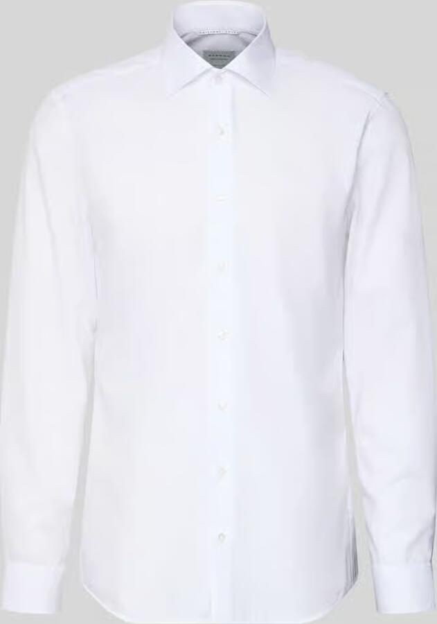 Eterna business overhemd strijkvrij Slim Fit slim fit wit effen katoen - Foto 2