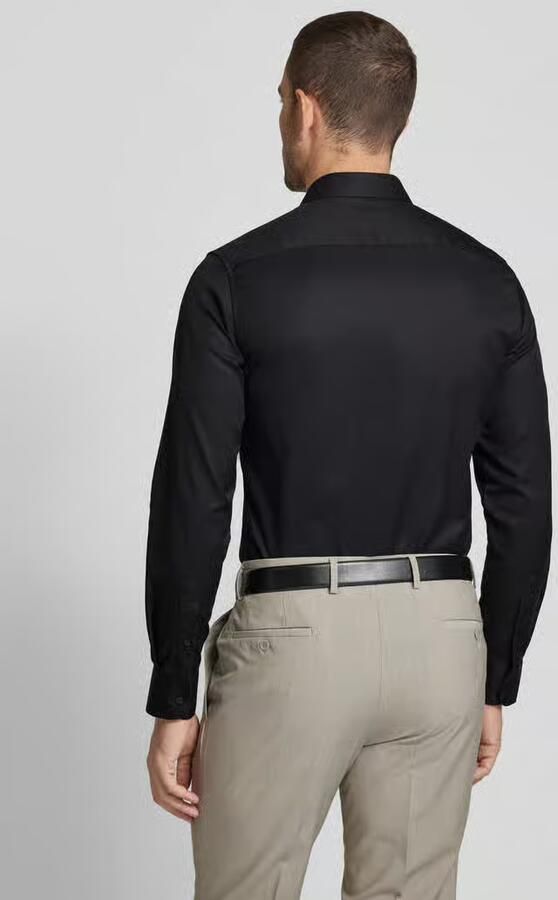 Eterna Overhemd met lange mouwen Slim fit NON IRON (strijkvrij) - Foto 6