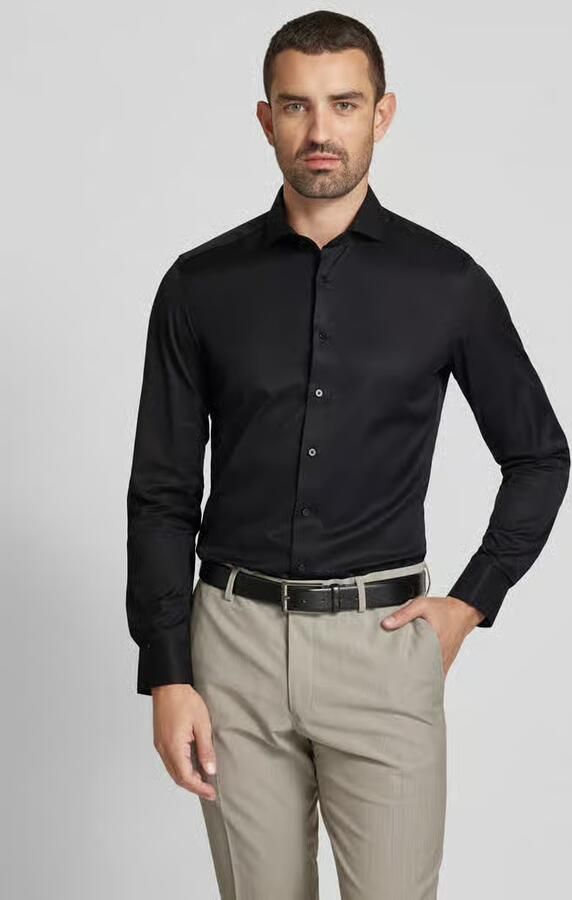 Eterna Overhemd met lange mouwen Slim fit NON IRON (strijkvrij) - Foto 7