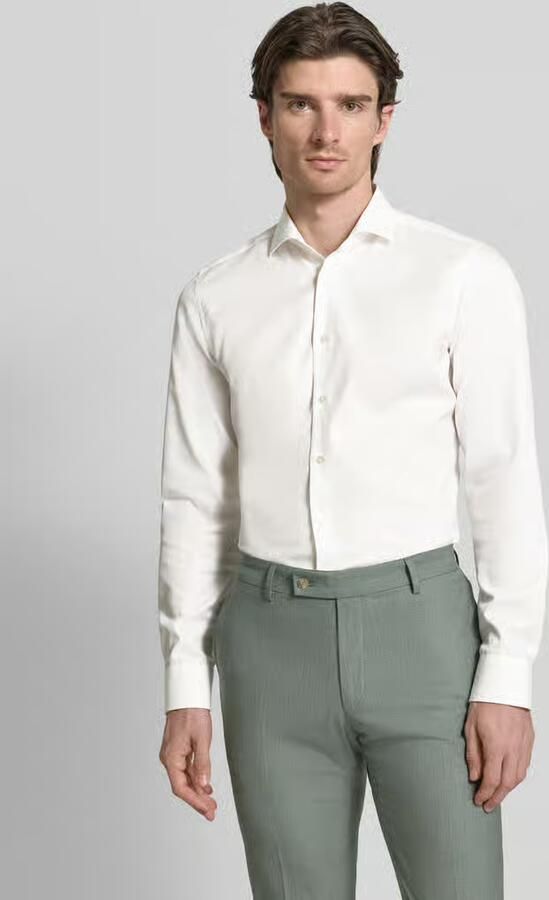 Eterna Overhemd met lange mouwen Slim fit NON IRON (strijkvrij) - Foto 4