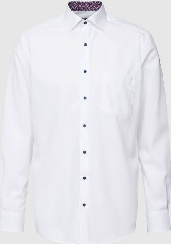 Eterna Comfort fit zakelijk overhemd met borstzak model 'Kent'