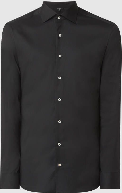 Eterna Overhemd met lange mouwen Slim fit EASY IRON (gemakkelijk te strijken)
