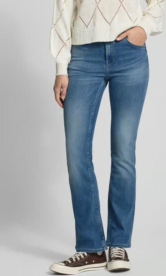 ETIQUETT ESSENTIALS Bootcut fit jeans in 5-pocketmodel model 'Grace' - Foto 2