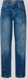 ETIQUETT ESSENTIALS Mom fit jeans met siernaden model 'Sister' - Foto 1