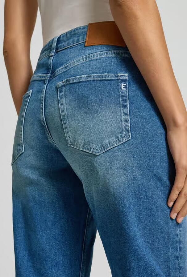 ETIQUETT ESSENTIALS Mom fit jeans met siernaden model 'Sister' - Foto 2