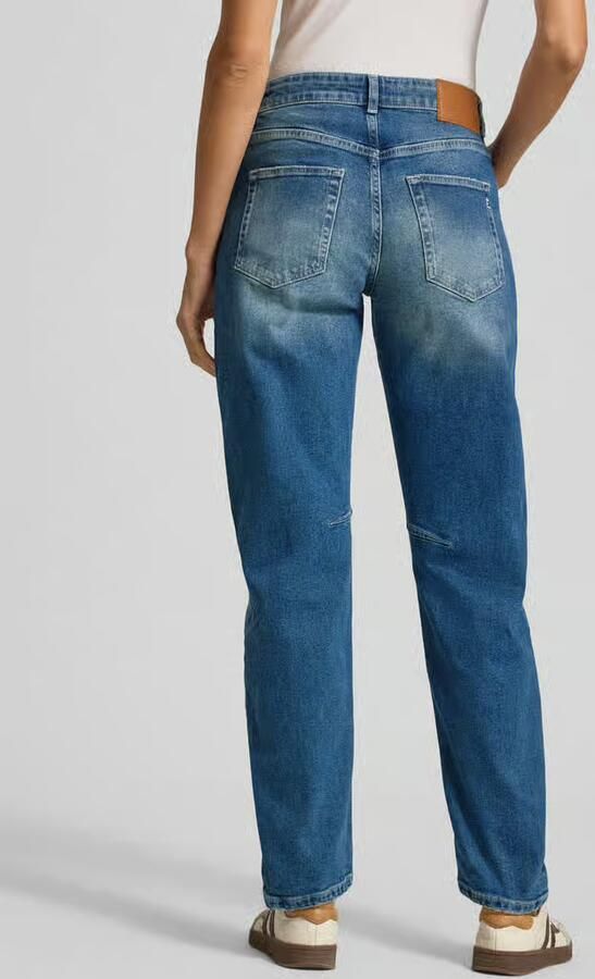 ETIQUETT ESSENTIALS Mom fit jeans met siernaden model 'Sister' - Foto 3