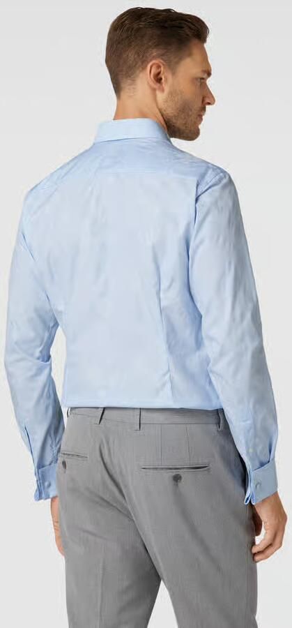 Eton Slim fit smokingoverhemd van hoogwaardig katoen model 'FLORAL JACQUARD'
