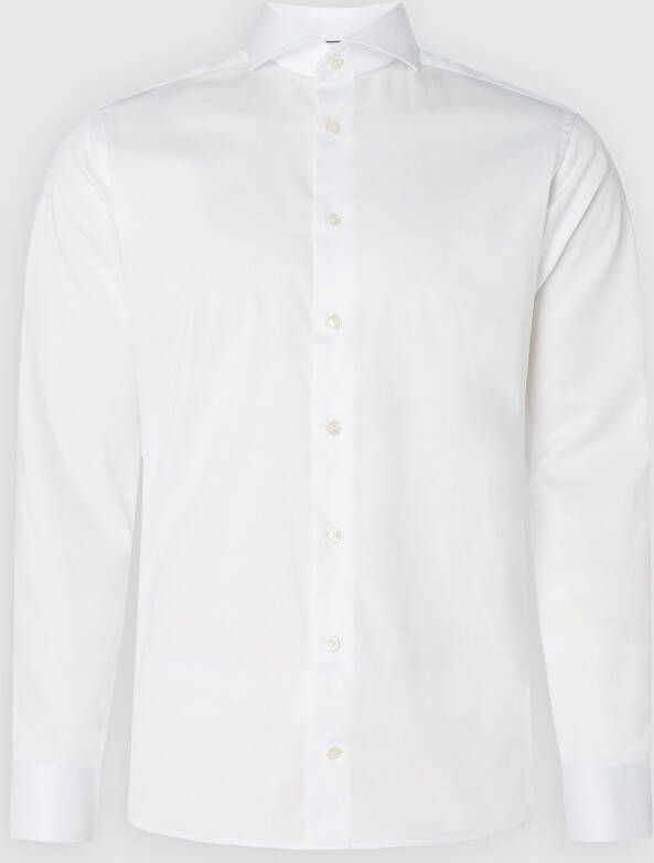 Eton Slim fit zakelijk overhemd met kentkraag model 'Twill'
