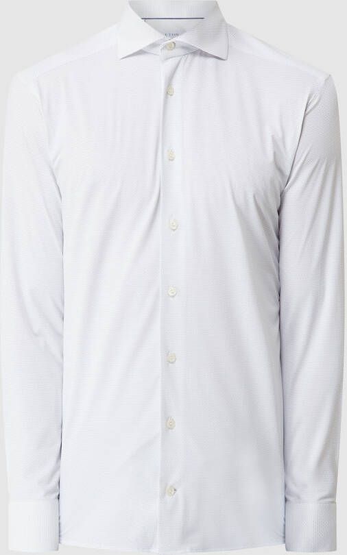 Eton Slim fit zakelijk overhemd van jersey