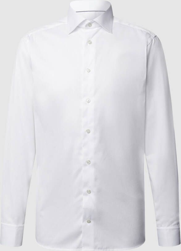 Eton Moderne Franse Manchet Signature Twill Overhemd White Heren