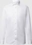 Eton Witte Signature Twill Overhemd Franse Manchet Slank White Heren - Thumbnail 1