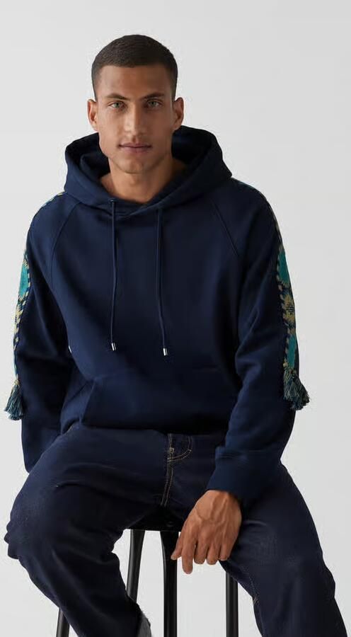ETRO Hoodie met siergarnering
