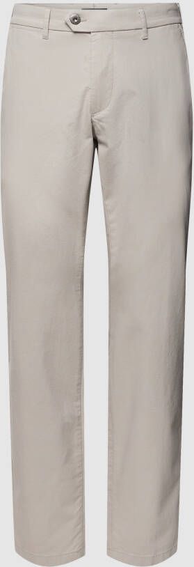 Eurex By Brax Broek met labeldetails model 'Jonas'
