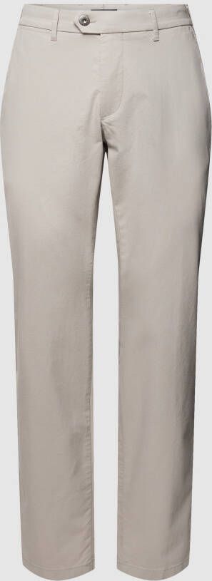 Eurex By Brax Broek met labeldetails model 'Jonas'
