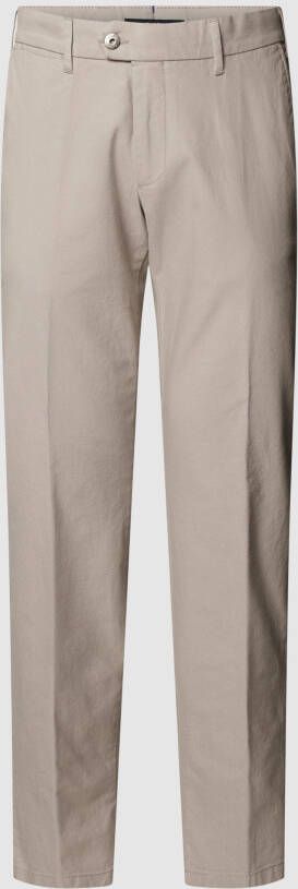 Eurex By Brax Broek met labeldetails model 'Jonas'