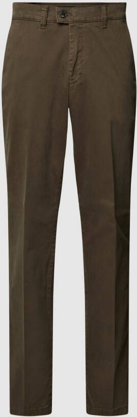 Eurex By Brax Straight leg broek met achterzakken model 'JIM'