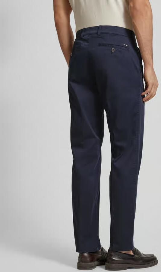 EUREX by Brax comfort fit stoffen broek met Franse steekzakken model 'JIM'