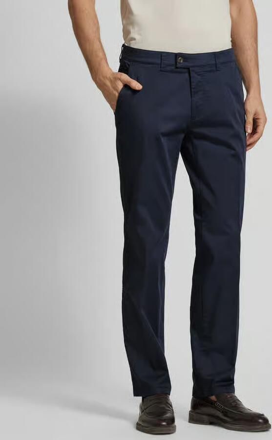 EUREX by Brax comfort fit stoffen broek met Franse steekzakken model 'JIM' - Foto 2