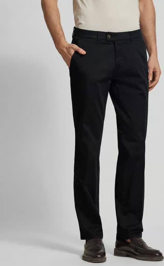EUREX by Brax comfort fit stoffen broek met Franse steekzakken model 'JIM' - Foto 3