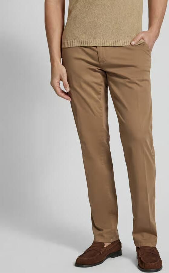 EUREX by Brax comfort fit stoffen broek met Franse steekzakken model 'JIM' - Foto 2