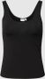 Evoked Vila PLUS SIZE tanktop met ronde hals model 'Jenni' - Thumbnail 2