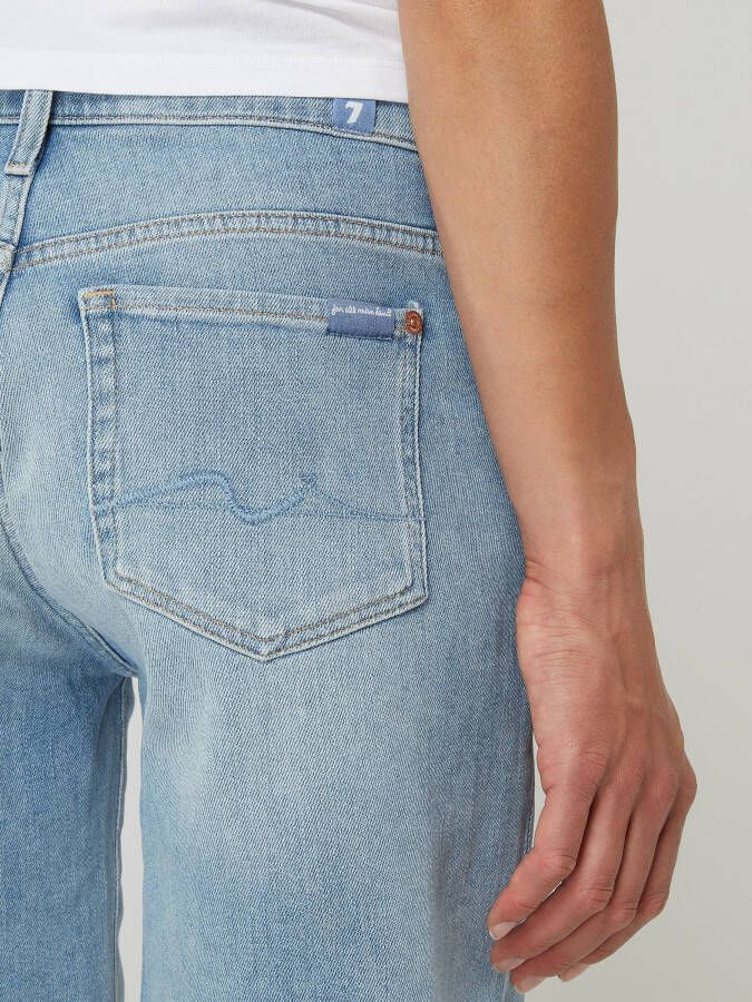7 For All kind Korte jeans met stretch model 'Easy Shorts'