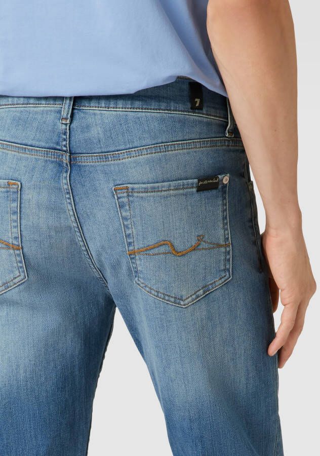 7 For All Mankind Slim fit jeans met 5-pocketmodel - Foto 2