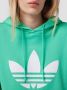 Adidas Vrouwen sweatshirt trf hoodie he6954 Groen Dames - Thumbnail 3