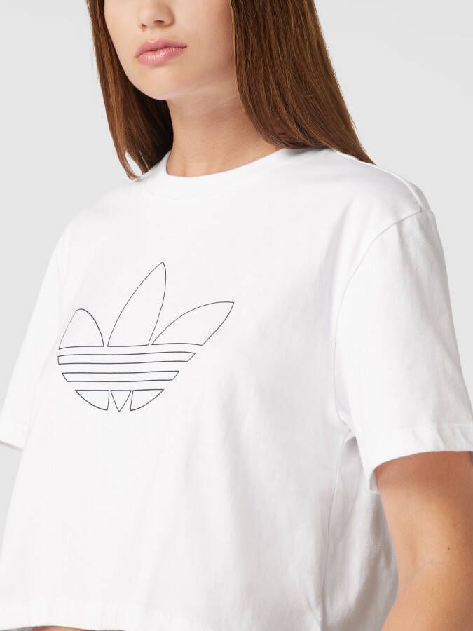 adidas Originals Kort T-shirt met logostitching