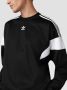 Adidas Originals Zwarte Crewneck Sweatshirt met Logo Borduursel Black Heren - Thumbnail 9