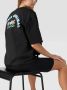 Adidas Grafische Tee Zwarte T-shirt Vrouwen Black Dames - Thumbnail 5