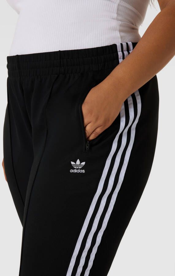 Adidas Originals Plus SIZE sweatpants met logostrepen