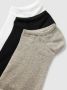 Adidas Originals Adicolor Trefoil Liner Sneakerr Sokken Kort Kleding black medium grey heather white maat: 39-42 beschikbare maaten:39-42 43-46 - Thumbnail 7