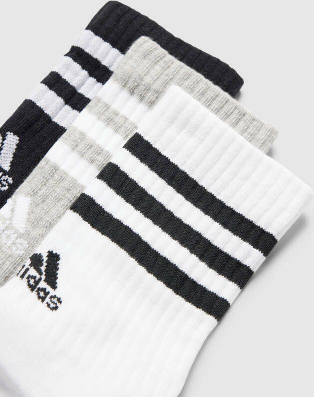 adidas Originals Sokken met labeldetail in een set van 3 paar