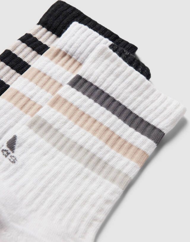 adidas Originals Sokken met labeldetail in een set van 3 paar model 'BOLD'