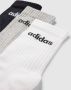 Adidas Sportswear Cushion Linear Crew Sokken (3 Pack) Lang Kleding medium grey heather white black maat: 43-45 beschikbare maaten:37-39 40-42 43 - Thumbnail 6