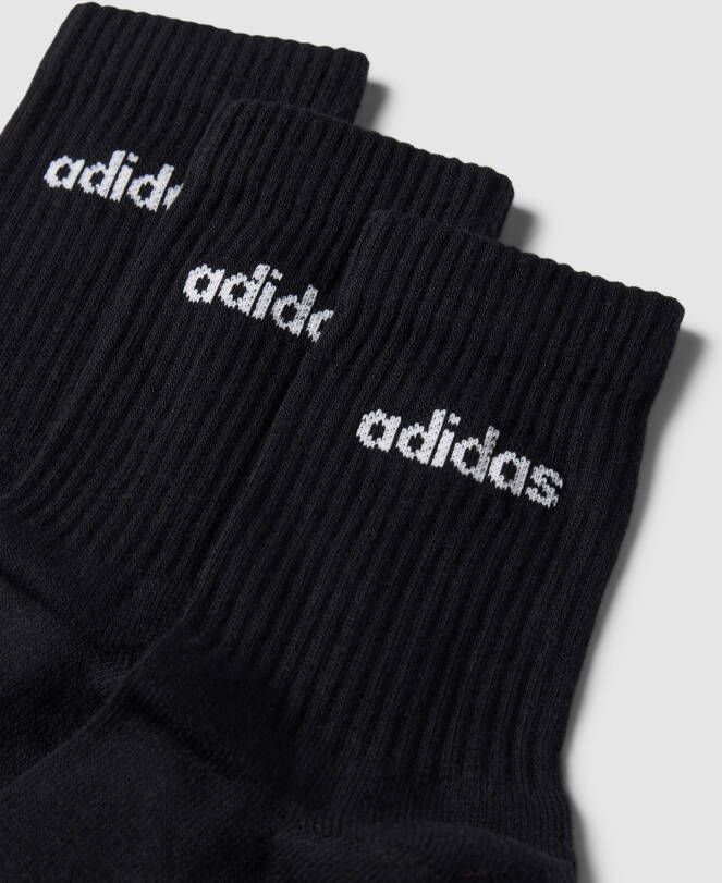 adidas Originals Sokken met labeldetails in een set van 3 paar