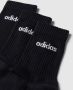 Adidas Sportswear Cushion Linear Crew Sokken (3 Pack) Lang Kleding black black black maat: 43-45 beschikbare maaten:37-39 40-42 43-45 - Thumbnail 5