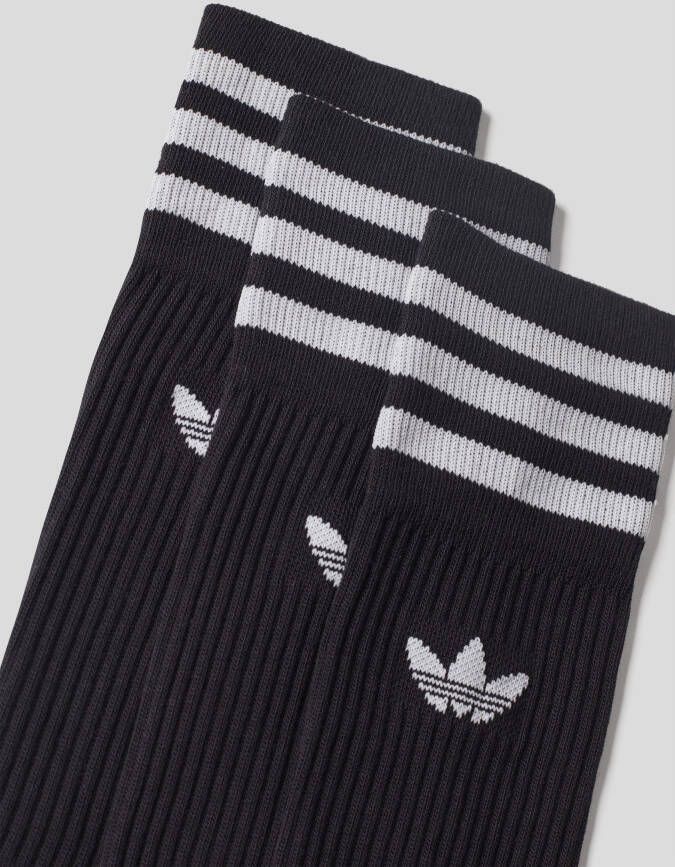 adidas Originals Sokken met labelprint in een set van 3 paar