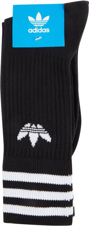 adidas Originals Sokken met labelprint in een set van 3 paar