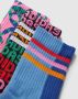 Adidas Originals Sokken met labelprint in een set van 3 paar model 'a x FARM' - Thumbnail 3