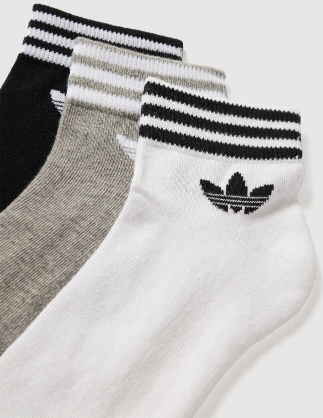 adidas Originals Sokken met logodetails in een set van 3 paar