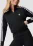 Adidas Originals Zwarte zip-sweatshirt met logo borduursel Black Dames - Thumbnail 12