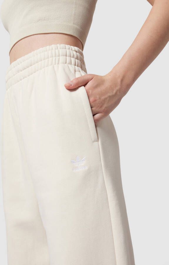 adidas Originals Sweatpants van katoenmix met elastische band
