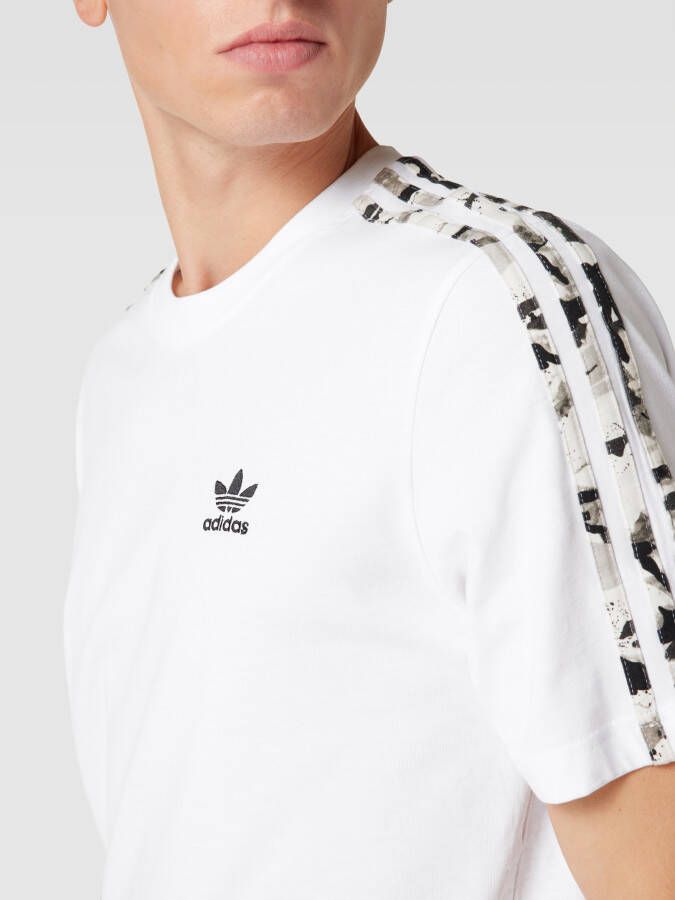 adidas Originals T-shirt met camouflagedetails