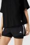 Adidas Zwarte losse pasvorm korte mouwen overhemd Black Dames - Thumbnail 6